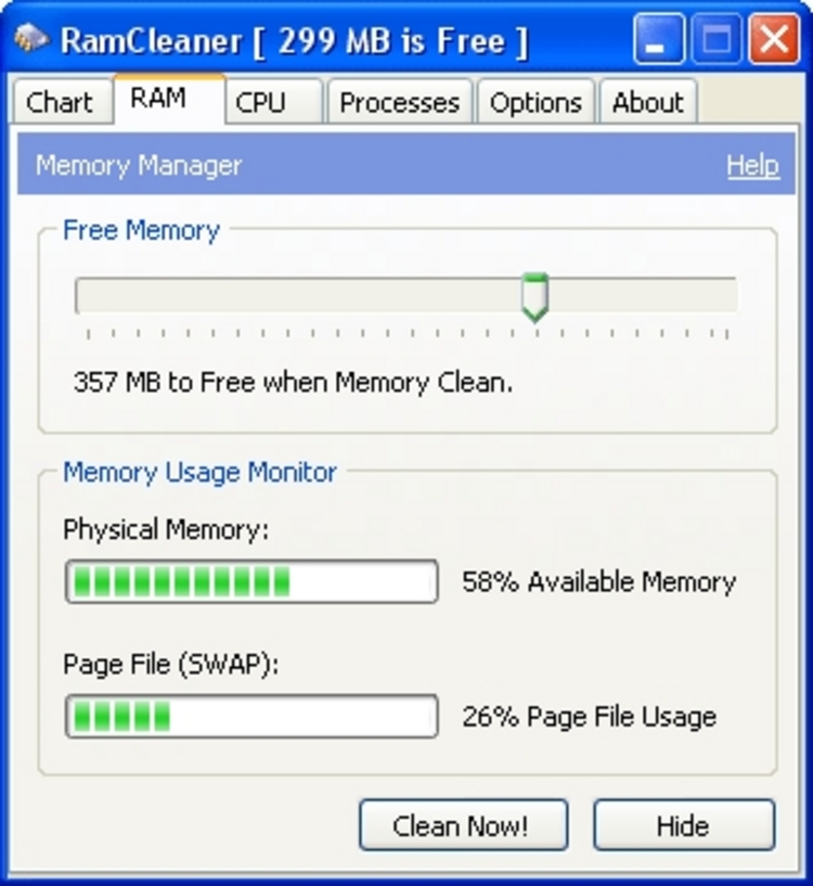 ram memory cleaner windows 10